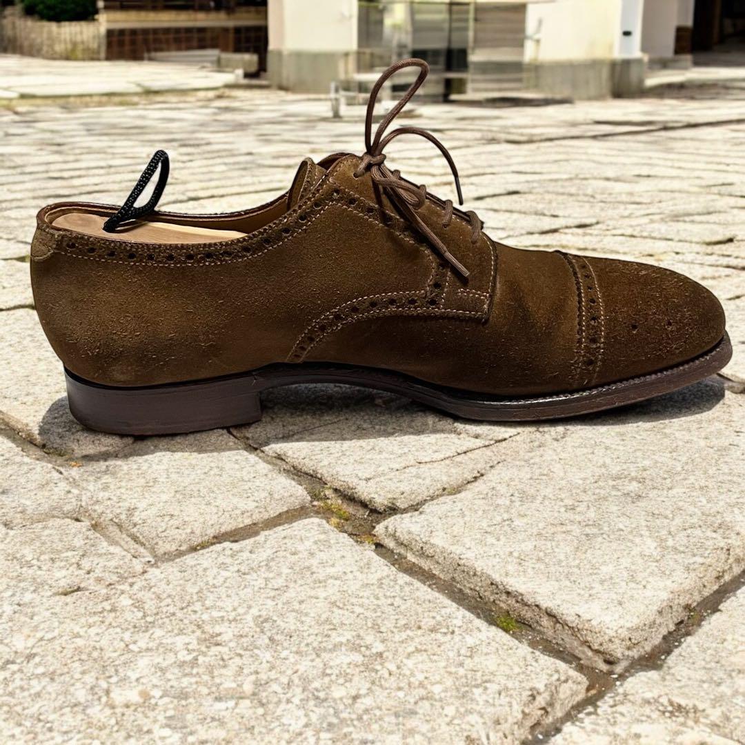 ジョージクレバリー TOBACCO SUEDE LEATHER SOLE 6E