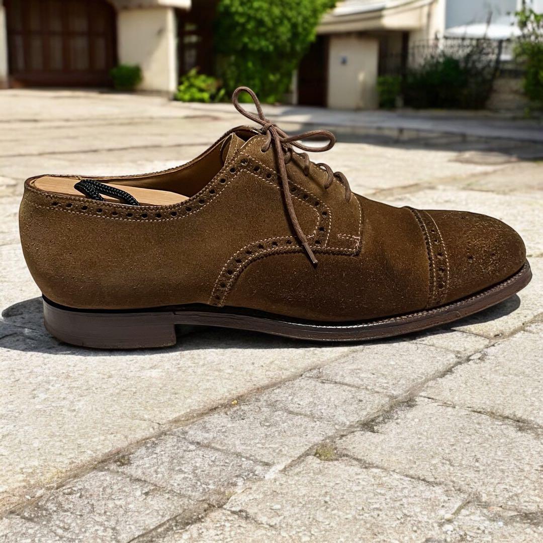 ジョージクレバリー TOBACCO SUEDE LEATHER SOLE 6E