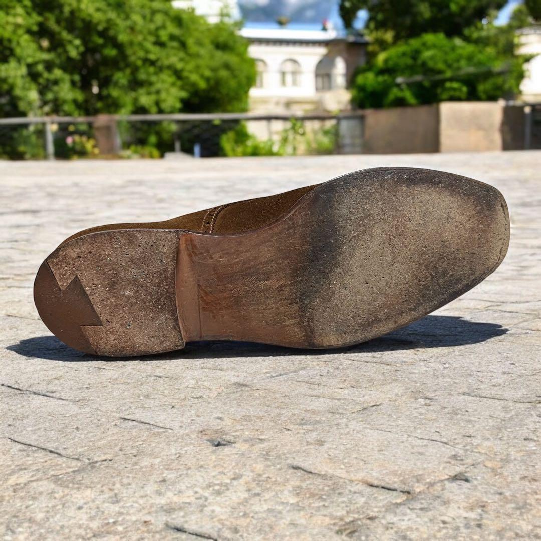 ジョージクレバリー TOBACCO SUEDE LEATHER SOLE 6E