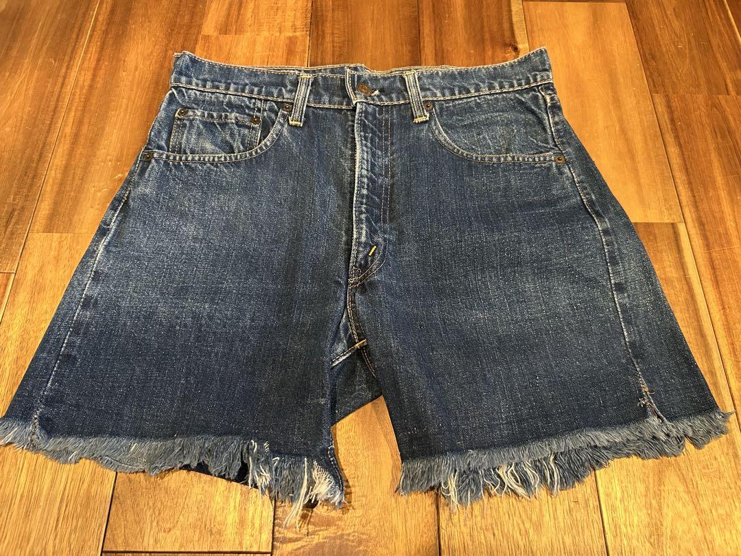 vintage 60's Levi's505 ビッグE カットオフ　耳付き