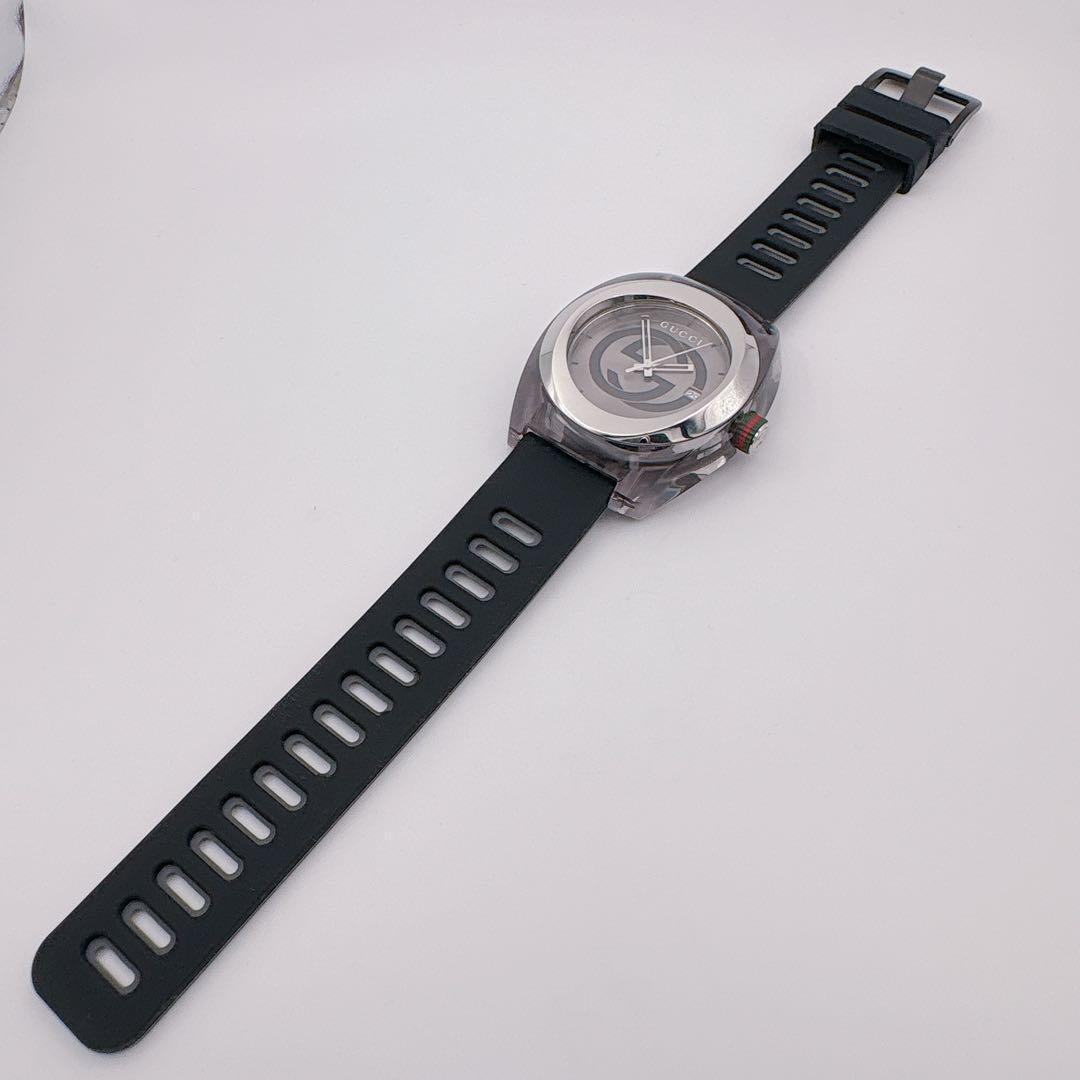 GUCCI SYNC グッチ シンク 137.1 腕時計 社外ベルト