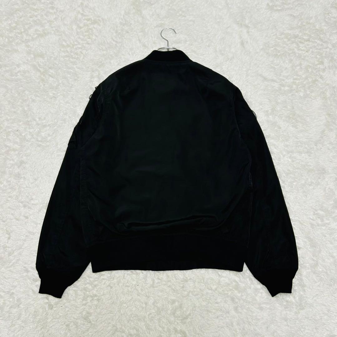 美品 希少 アルファインダストリーズ MA-1 フライトジャケット ブラック L 美品 希少 アルファインダストリーズ MA-1 フライトジャケット ブラック L