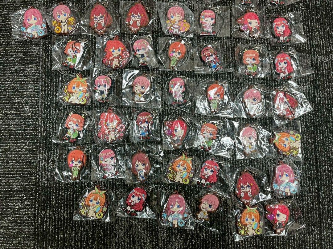 5-0627-7 五等分の花嫁 ラバーストラップ まとめ売り - メルカリ