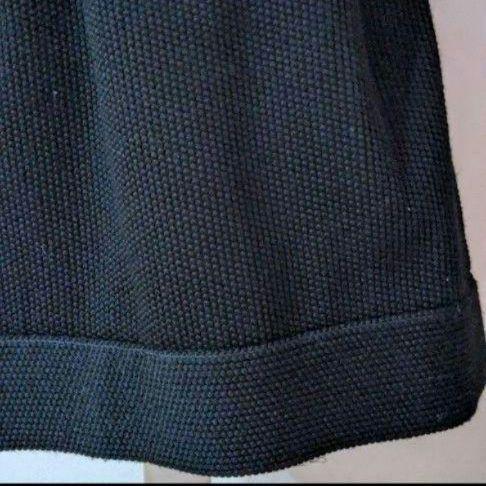 【美品】Rene フレアスカート 36イタリア生地 ウール シルク 黒 日本製