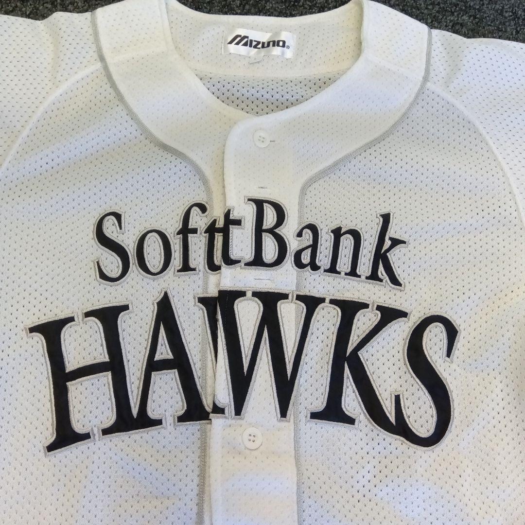 Mizuno SoftBank Hawks ユニフォーム Lサイズ　半袖 福岡ソフトバンクホークス ユニフォーム Lサイズ MIZUNO ミズノ