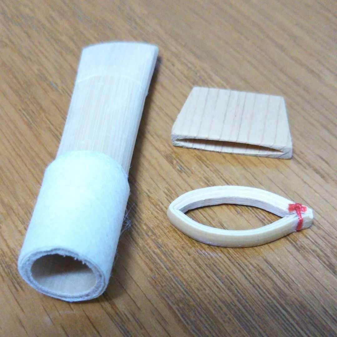 篳篥蘆舌 4本セット 雅楽 篳篥 リード 蘆舌 4本セット - メルカリ