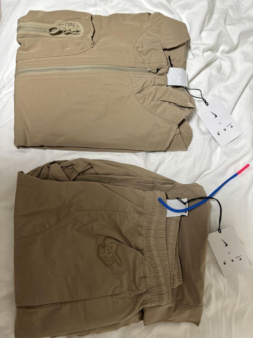 ジャケット・アウター Nike Off-White Men's Tracksuit 003 Beige