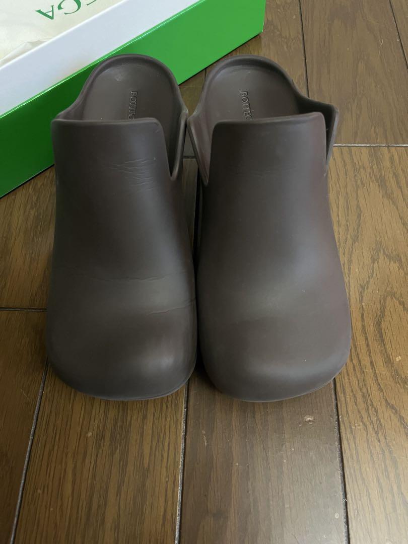 BOTTEGA VENETA ブラウン クロッグサンダル
