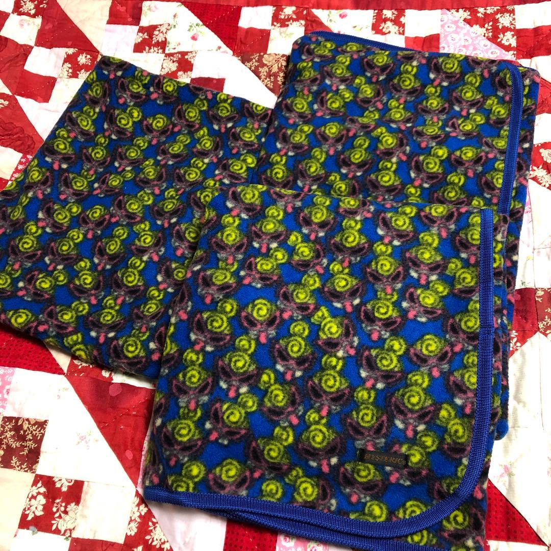 新品　ヒステリックミニ ミニちゃん総柄　膝掛け袋つき　毛布　おくるみ