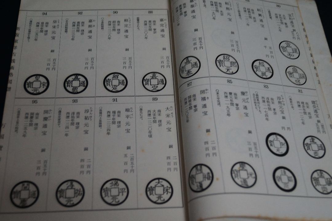 古書 昭和期 東洋古銭価格図録/古銭価格図録(全) 計2冊★希少品★