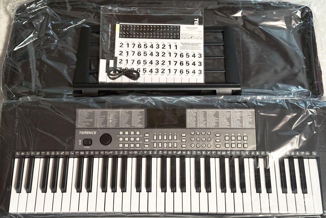 電子ピアノ❣️61鍵盤 初心者向け 楽器おもちゃ 電子キーボード 子供 練習