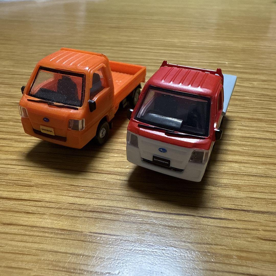 アオシマ スバル サンバー ミニカー ガチャ - メルカリ