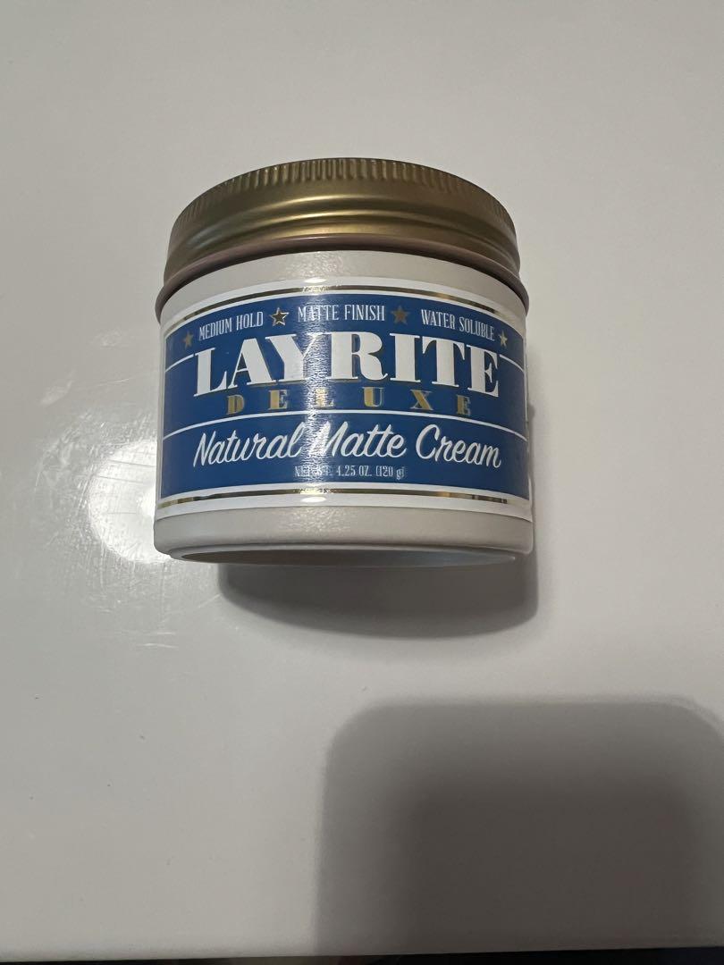 LAYRITEレイライト水性ポマードナチュラルマットスタイリング剤バーバー