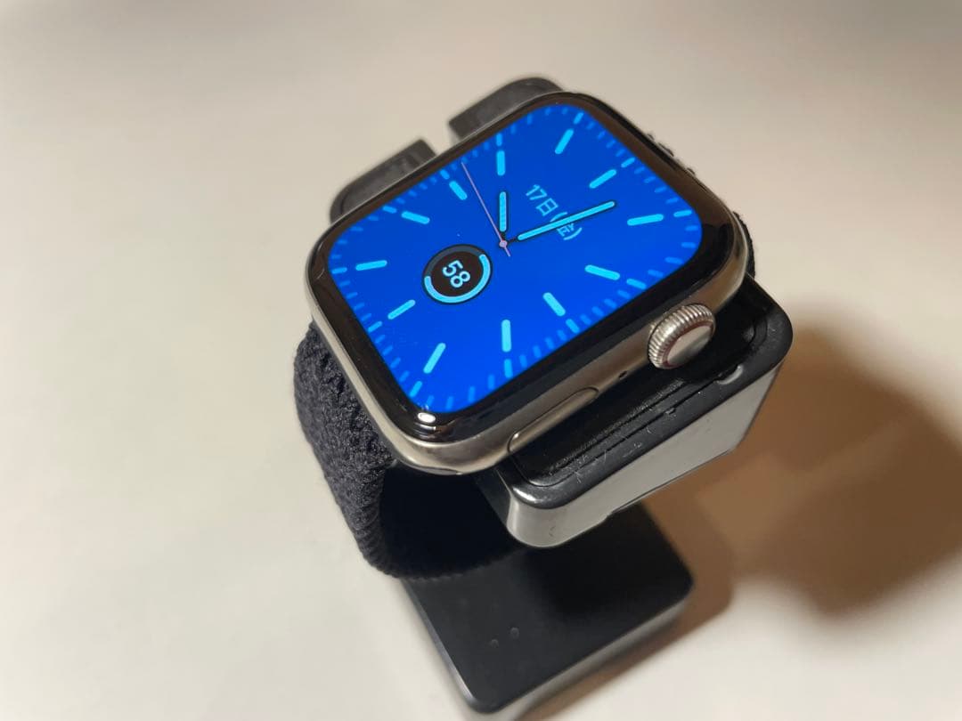 Apple Watch series5 チタニウム44mm