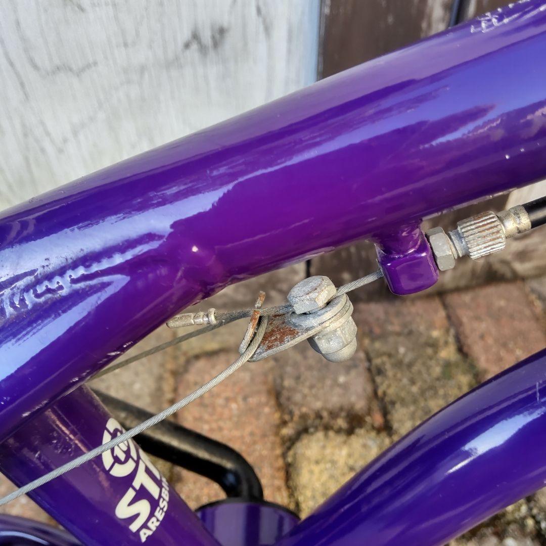 ARESBIKES/アーレスバイク　16インチBMX　紫
