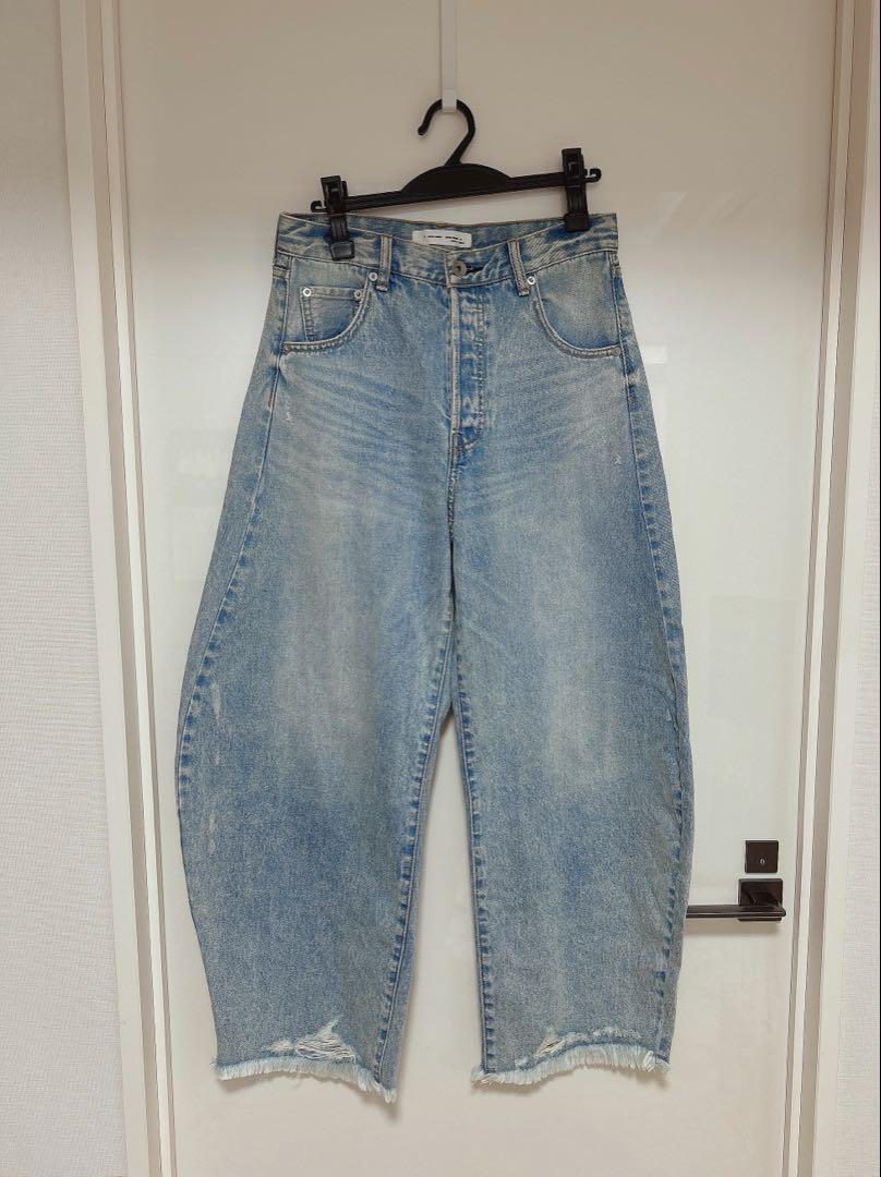 whim gazette ウィムガゼット　ラインカーブデニム DENIM