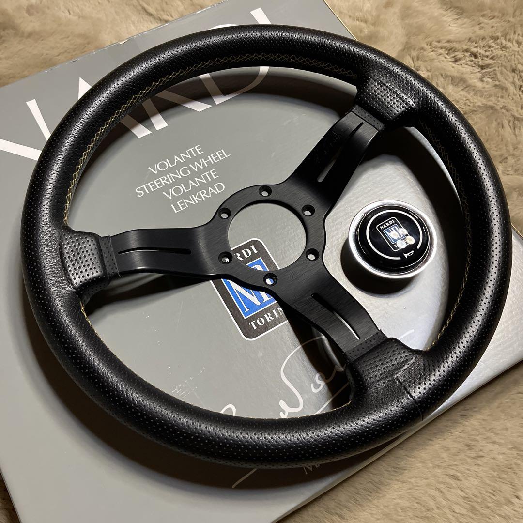 ナルディ 2021限定モデルTYPEラリー 33φ ゴールドクロスステッチ