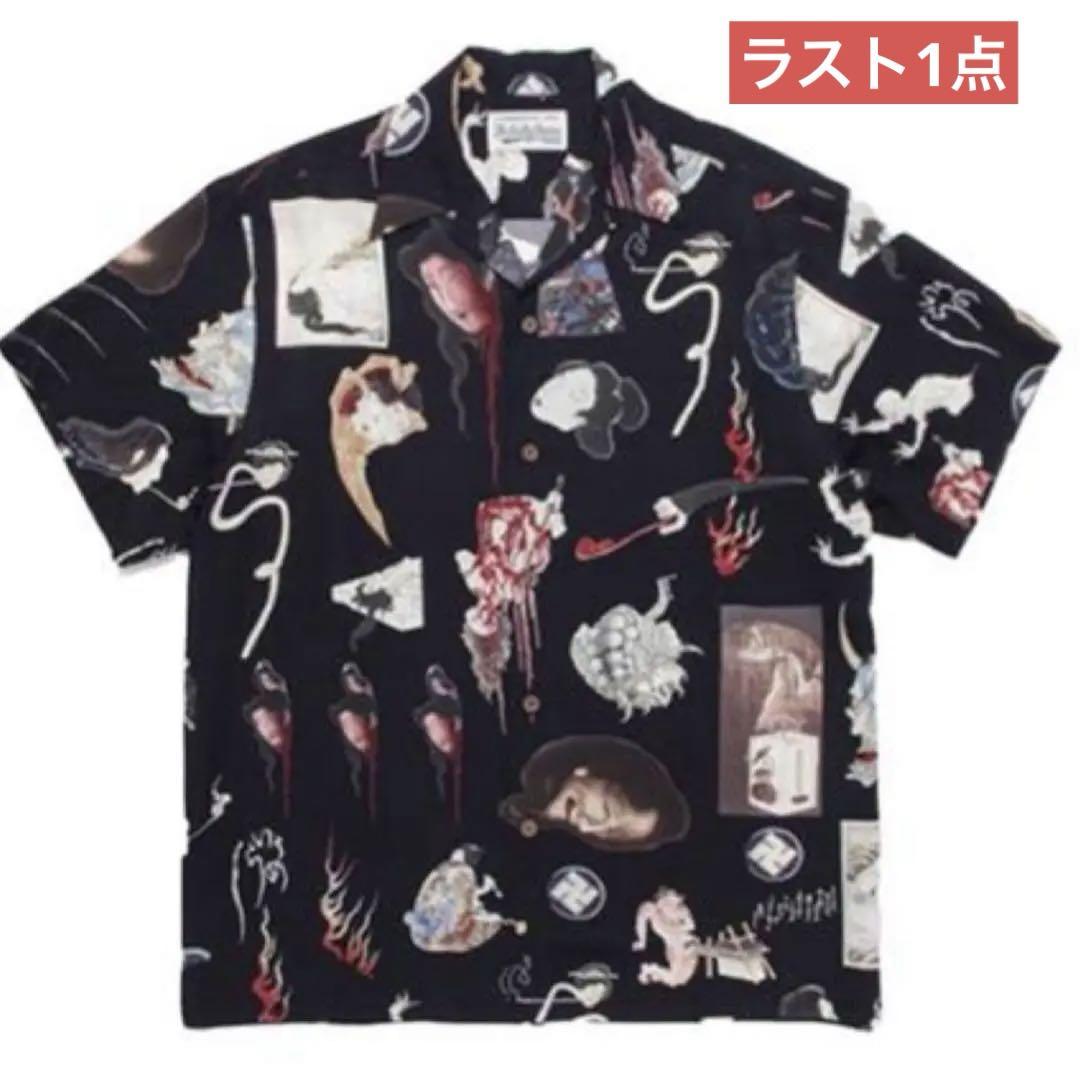 激レア 新品未使用WACKO MARIAアロハシャツ 妖怪　XL 舐達麻