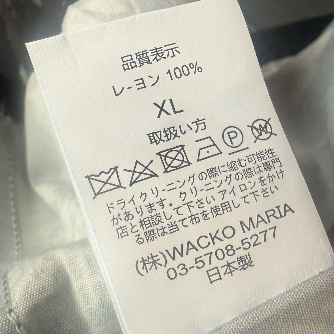 激レア 新品未使用WACKO MARIAアロハシャツ 妖怪　XL舐達麻 激レア・新品・未使用】 WACKO MARIA お化け総柄 アロハシャツ