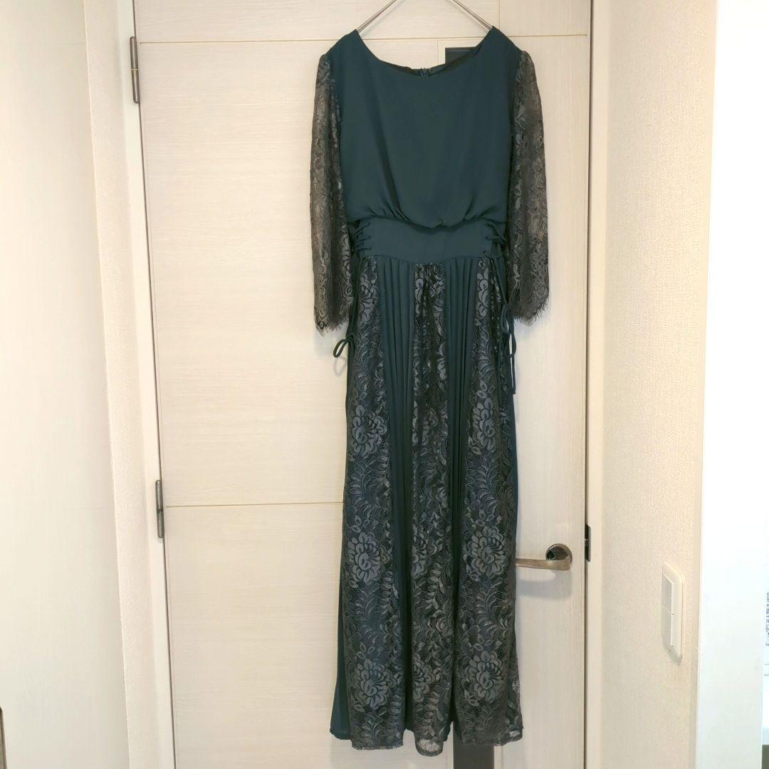通販 激安 ✦限定価格✦ 美品 結婚式 プリーツ レース ワンピース GIRL スーツ・フォーマル・ドレス