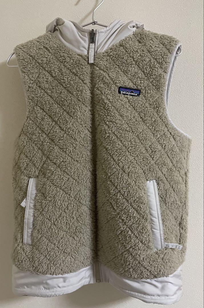 patagonia パタゴニア ボアベスト リバーシブル M フード付き