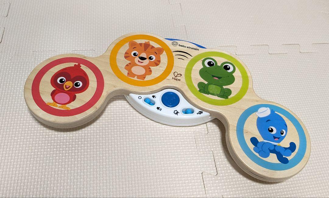 【美品】知育玩具　布製ブロック　積み木　タッチドラム