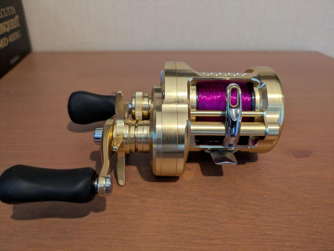 CALCUTTA CONQUEST MD 400XG右ハンドル