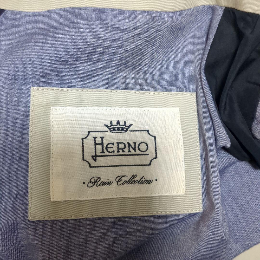 HERNO　ヘルノ　バルカラーコート　ステンカラー44　レインコレクション
