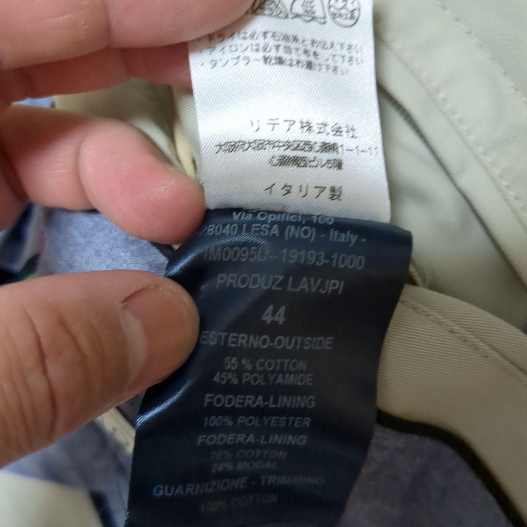 HERNO　ヘルノ　バルカラーコート　ステンカラー44　レインコレクション