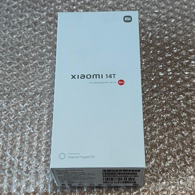 新品 Xiaomi 14T チタンブルー XIG07SLA simトレイ傷あり 新品 Xiaomi 14T チタンブルー XIG07SLA simトレイ傷あり
