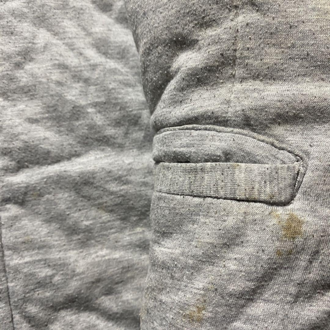 90s00s NIKE中綿ナイロンフーディ刺繍ロゴボルドーバイ