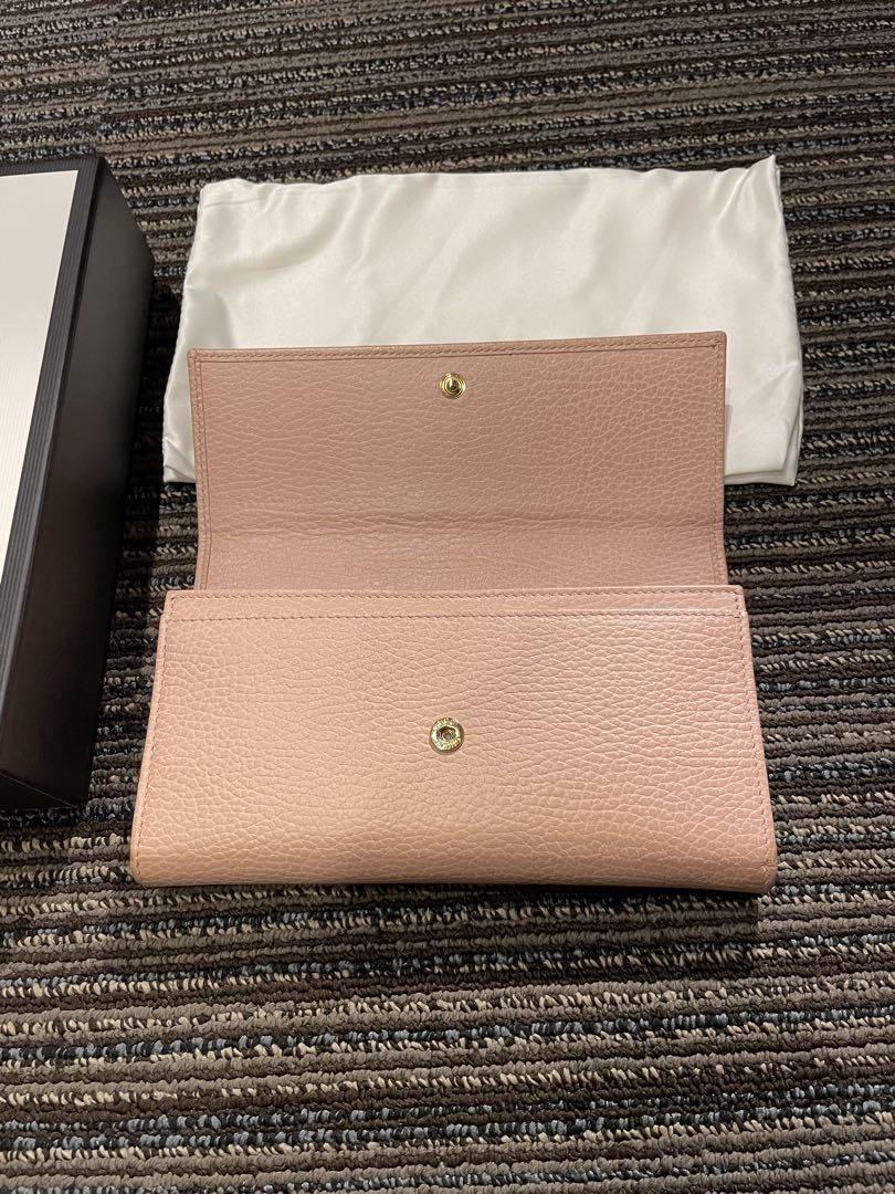 GUCCI 長財布 ピンク
