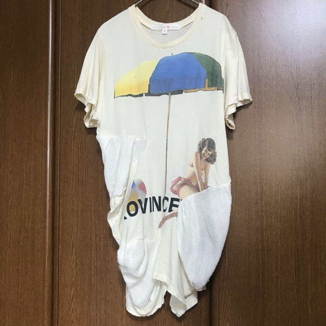 マークジェイコブス ピンナップガール パラソル ビーチ リメイク Tシャツ レア