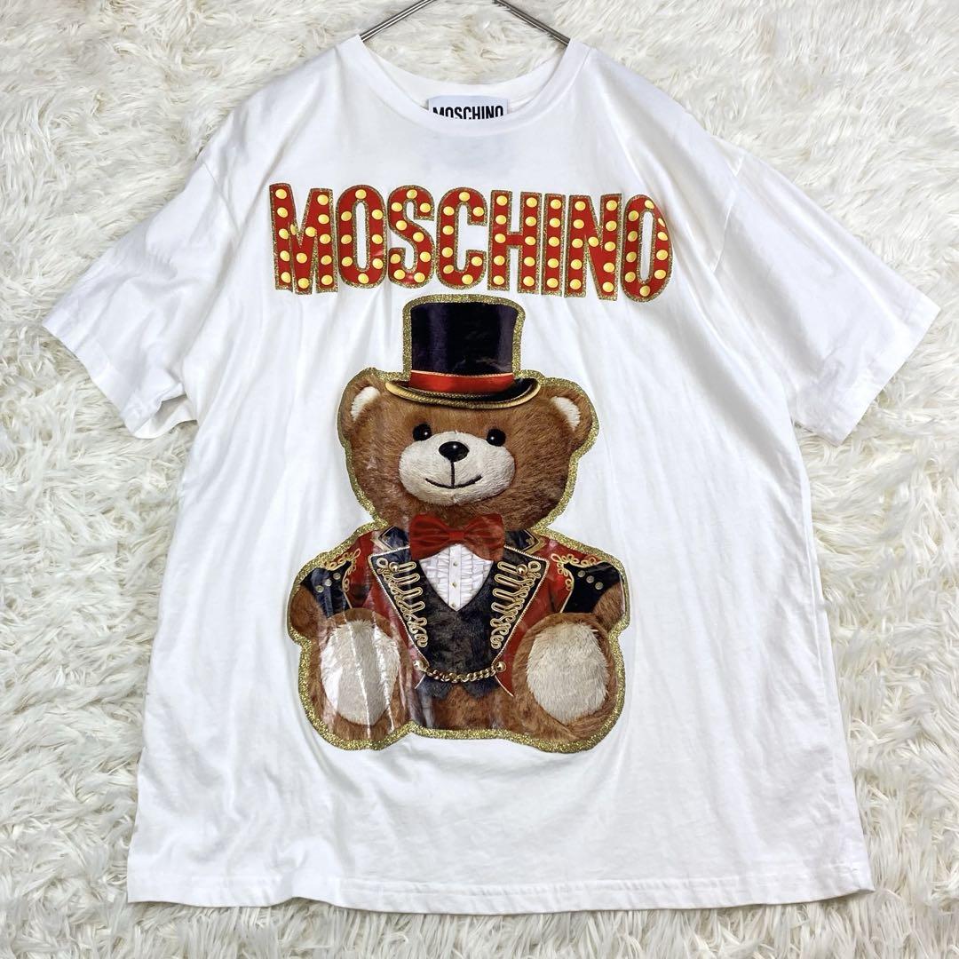 MOSCHINO モスキーノ テディベア Tシャツ　フリーサイズトップス