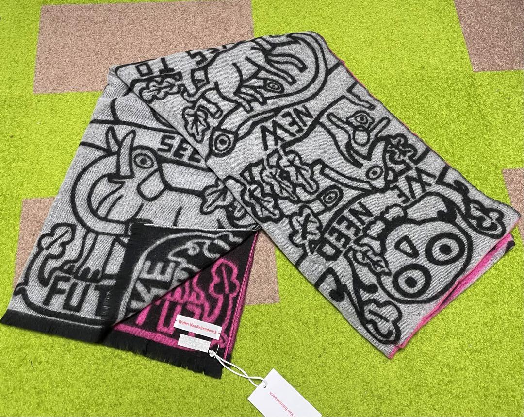 walter van beirendonck ビッグサイズ ウールマフラー
