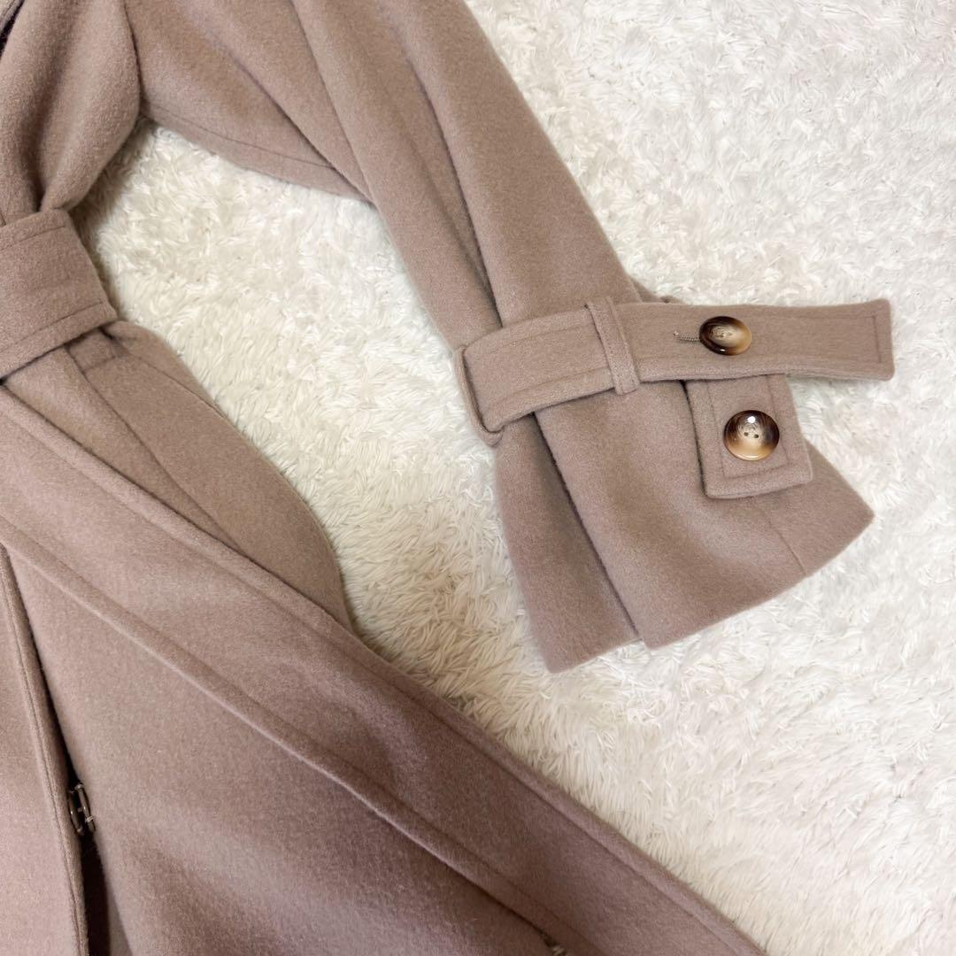 スナイデル　ウールカシミアスタンドカラーコート 24年AW