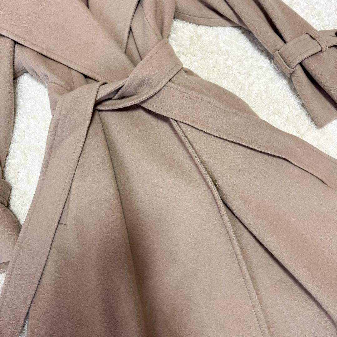 スナイデル　ウールカシミアスタンドカラーコート 24年AW