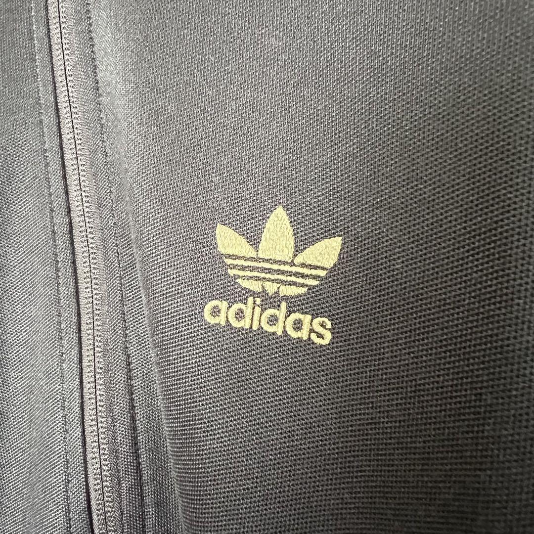【美品】adidas トラックジャケット Lサイズ黒 ジャージ