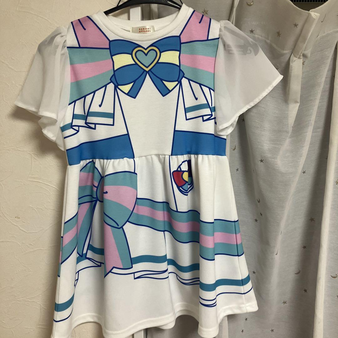 新品未使用 わんだふるぷりきゅあ！ なりきりワンピース キュア