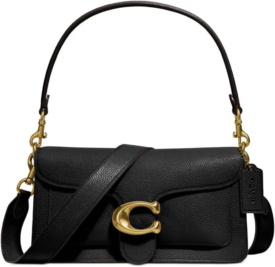 COACH　コーチ　タビー ショルダー バッグ 26 X　黒　ブラック