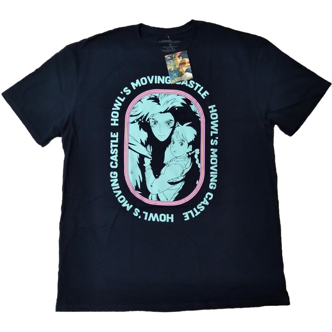 新品 00's ハウルの動く城 ハウル＆ソフィー ジブリTシャツ XL