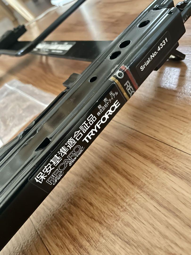 専門店 TRIAL RECARO シートレール ND ロードスター 運転席用 内装品