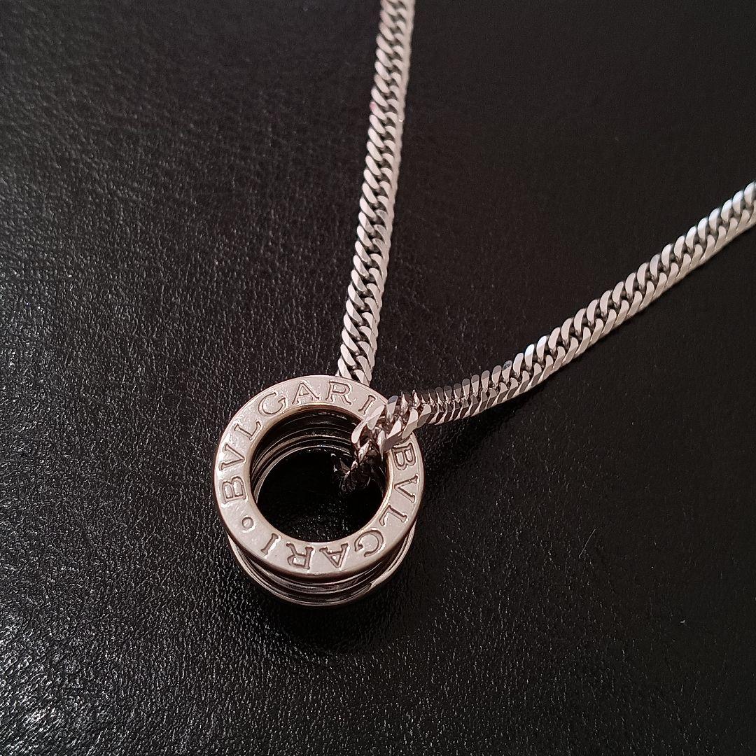 (B020307)BVLGARI ビーゼロワン ネックレストップ K18 750