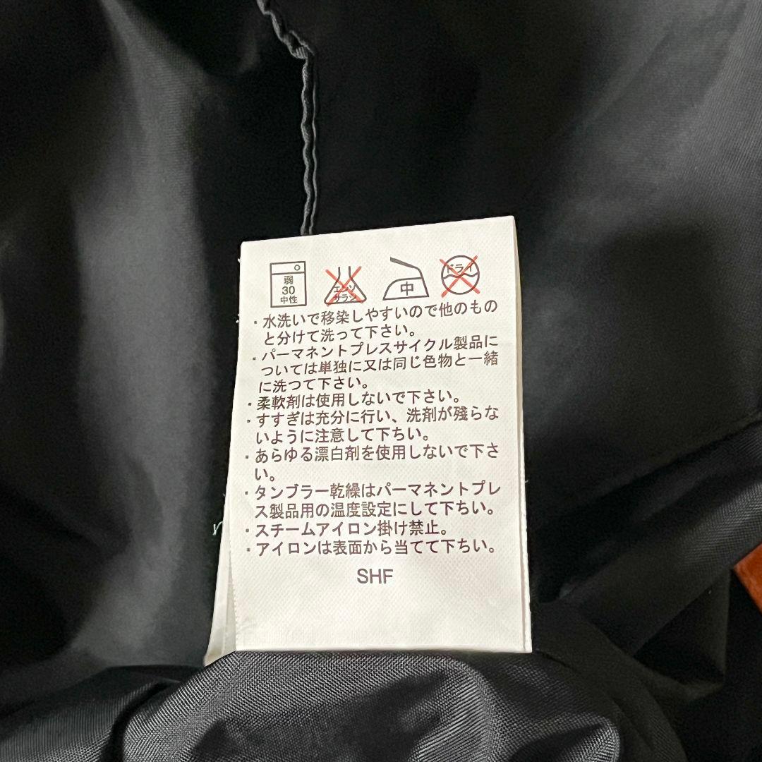 オレンジ ナイロンジャケット