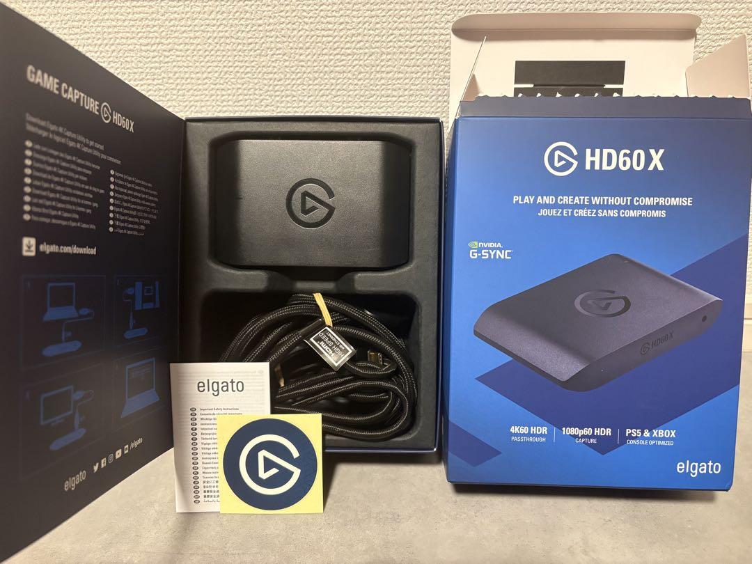 Elgato HD60 X キャプチャデバイス