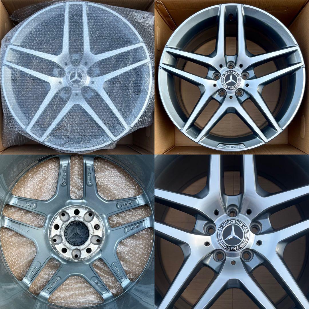 極上美品◆M•ベンツ Sクラス W222 AMG純正ホイール19インチ4本セット