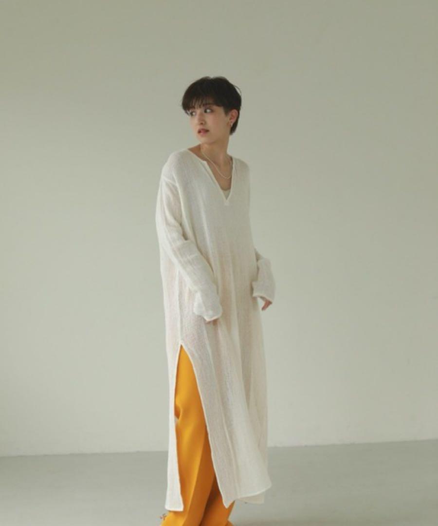 TODAYFUL メッシュスリットドレス Mesh Slit Dress 36 - メルカリ