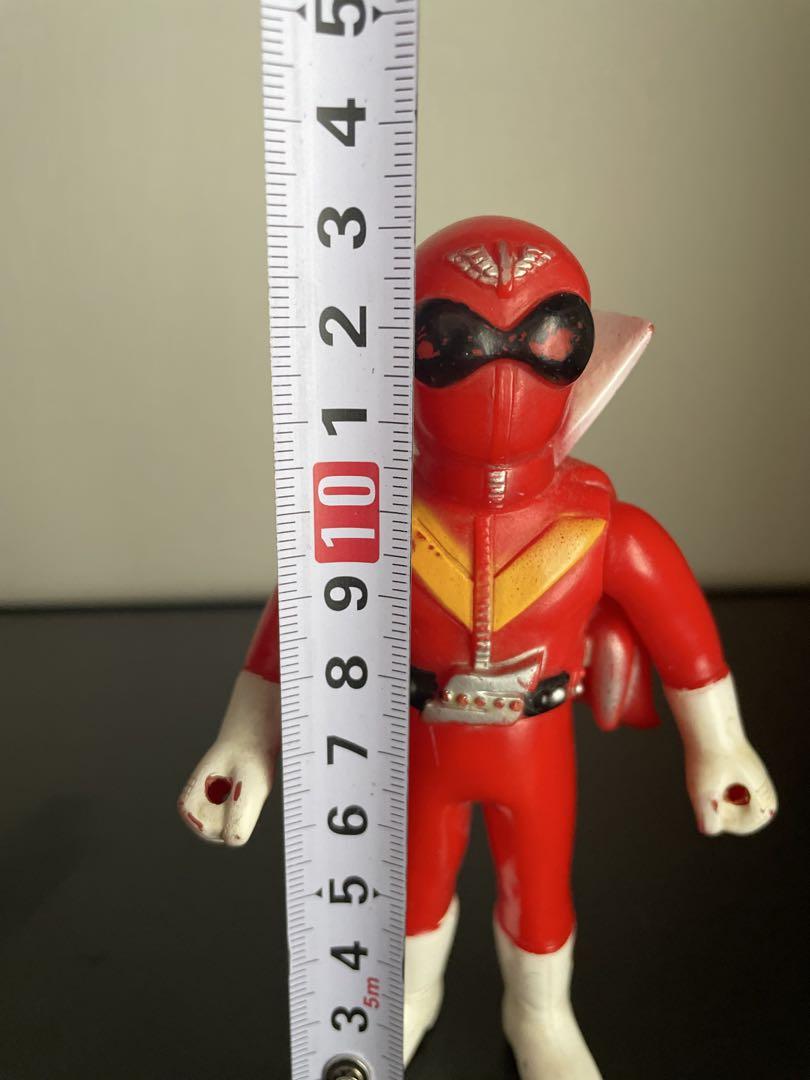ゴレンジャー ポピー ソフビ ミドル 当時物 アカレンジャー