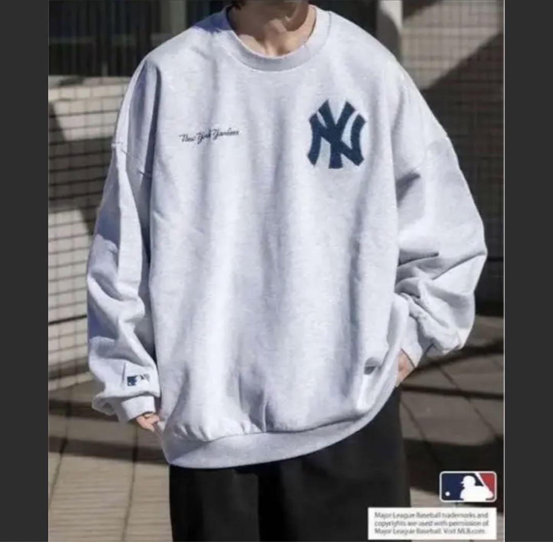 Perushu MLB スウェットグレー
