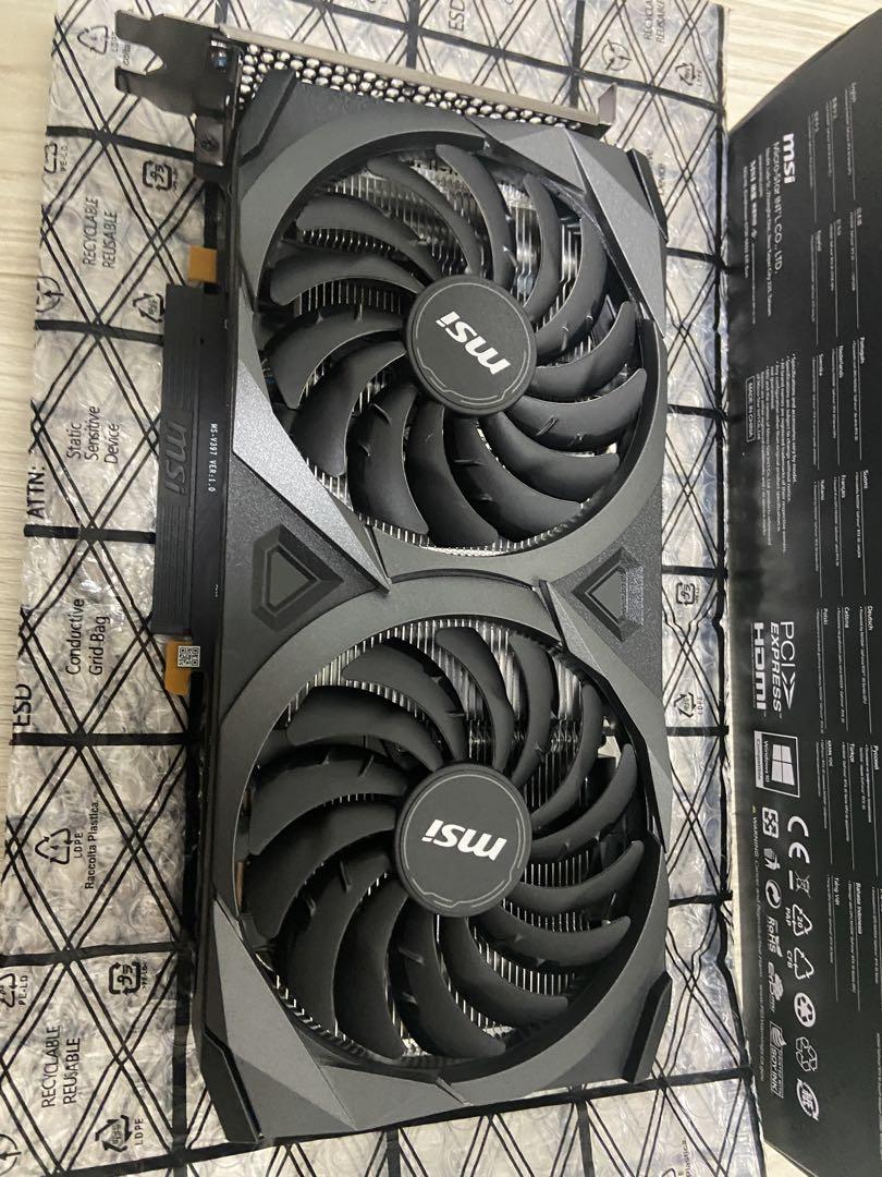 MSI製　GeForce RTX3060Ti OCEDITION。